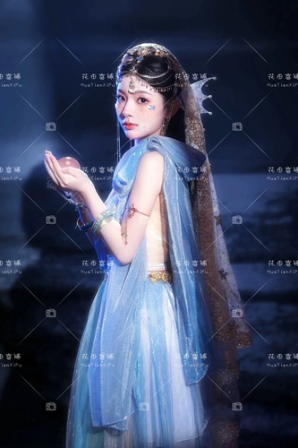 Русалка принцесса Западный регион Wuji Elf Photo Версия Na Sanya Seaside Travel Photography Photograph