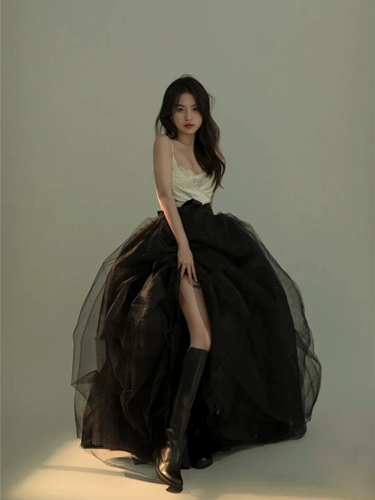 2025 Dark Elf Princess Style Photo Theme Costum