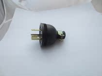  Generator plug accessories 3kw gasoline generator socket plug all copper American 3 plug accessories