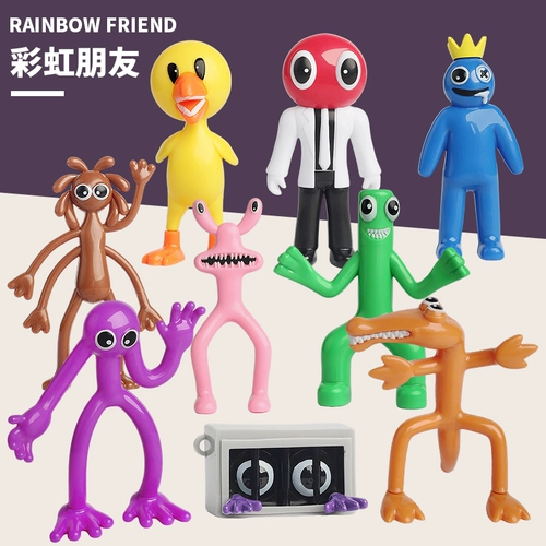 Радужная фигурка для друга, зеленая игрушка, монстрик