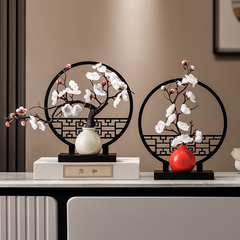 新年装饰品2024：龙年木质鼓摆件点亮商场酒店，元旦春节布置攻略大公开！