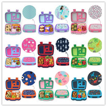 American Bentgo childrens picnic lunch box leak-proof independent division 3-7 year old lunch box bento box