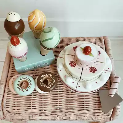 Domestic spot British Le Toy Van Macaron Donuts Cupcakes Ice cream House wine toys
