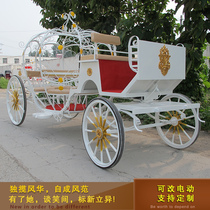 Hot-selling European Cinderella pumpkin carriage Wedding photography scenic spot sightseeing travel film and television stage props