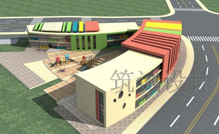 TU00182  SU精选幼儿园整体规划建筑模型 191个草图大师模型-13