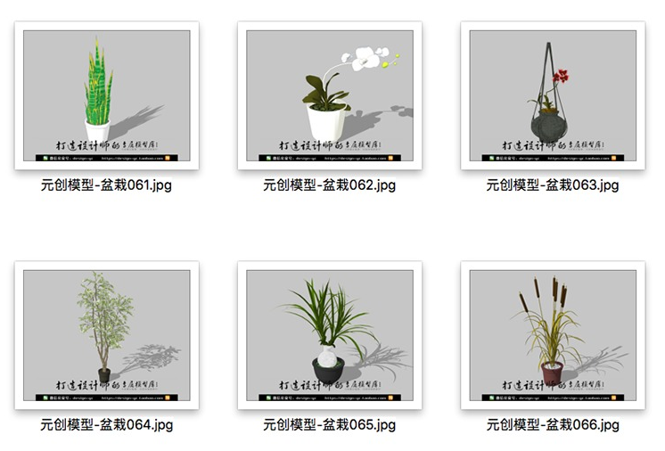 YC0093SU场景模型草图大师模型3d模型组件素材库精品庭院植物-11