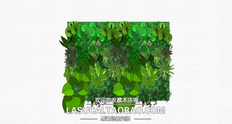 R227景观园林垂直绿化花架su模型sketchup室内植物绿植su家...-20