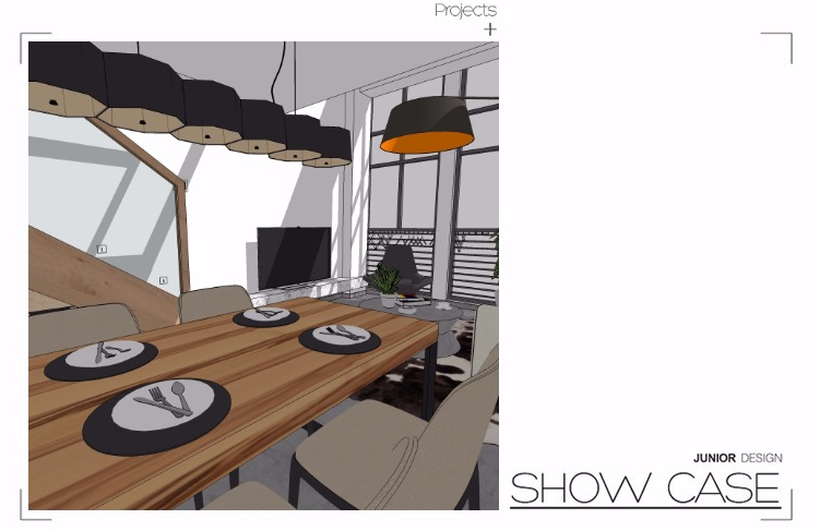 YC0097SU场景模型室内家具3d模型组件素材库北欧／复式公寓-4