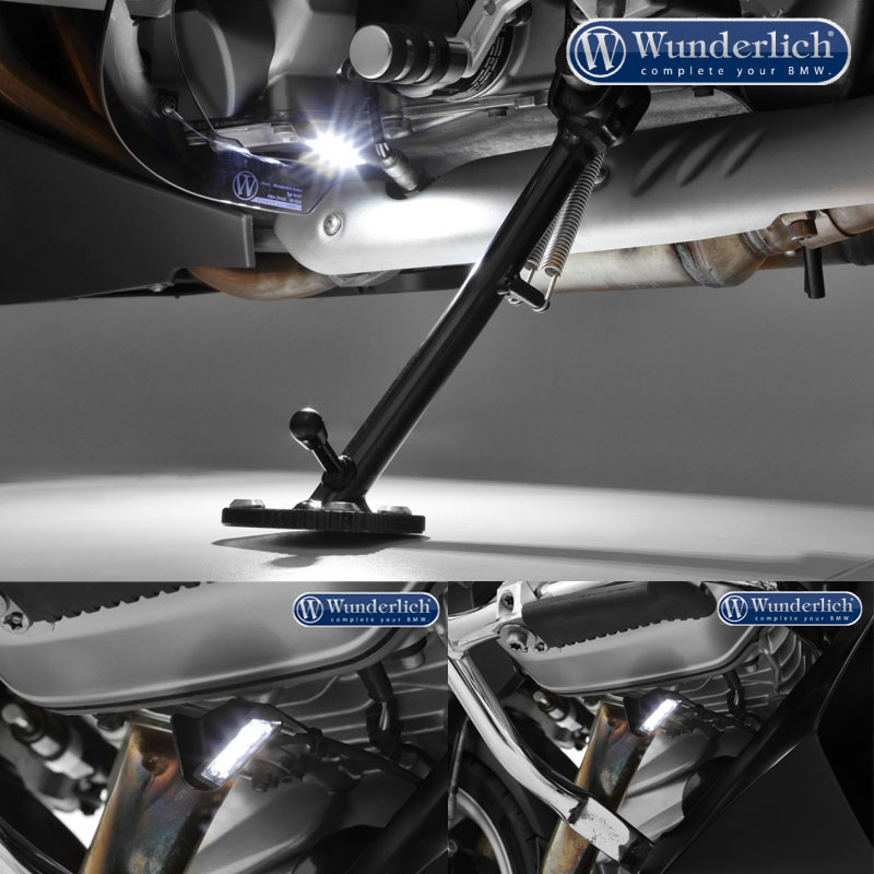 Wfactory BMWR1200GS ADV RT R RS engine chassis lamp underfloor lamp side brace side brace auxiliary light