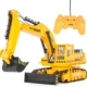 Trẻ em hợp kim điều khiển từ xa máy đào backhoe móc máy Điện kỹ thuật xe tải xe nâng sạc xe đồ chơi cậu bé - Đồ chơi điều khiển từ xa đồ chơi trẻ con