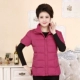 Áo vest nữ trung niên 2017 mẫu vest mùa thu và mùa đông Mẹ trung niên chất đầy cộng với áo khoác vest cotton dày nửa tay