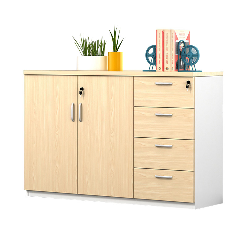 Office Furniture Cabinet Short Cabinet Storage Cabinet Information Cabinet File Cabinet Wooden Public Space Office Cabinet Customised