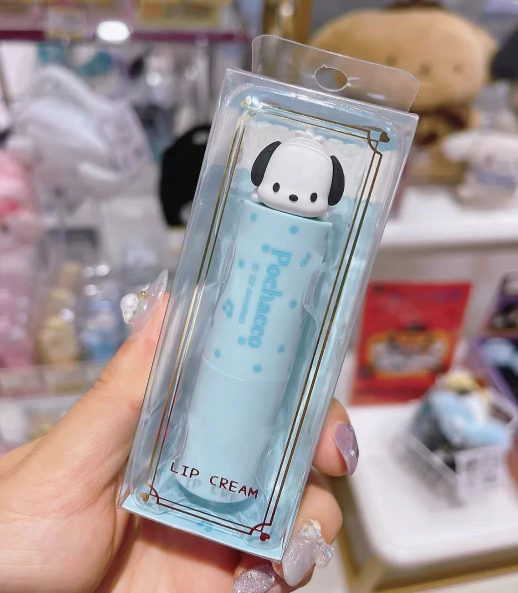 Sanrio, японский увлажняющий бальзам для губ, крем для рук, 3г