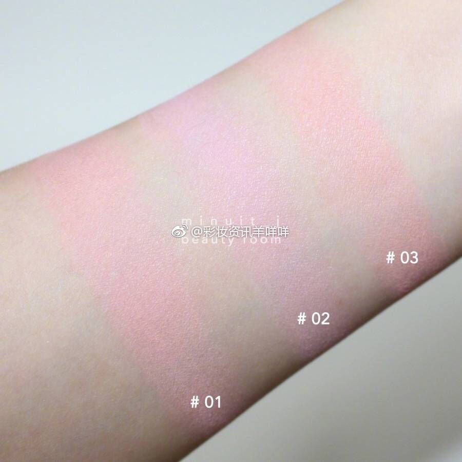 Spot Japan canmake cánh hoa mìn má hồng nổi bật sửa chữa năng lực màu hồng ngọc trai mờ - Blush / Cochineal phấn má nars