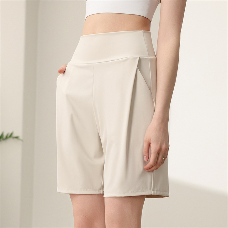 Women's Loose-Fitting Tennis Shorts, Golf Fitness Pants, Outdoor Running Cycling Quick-Dry Volleyball Yoga Shorts