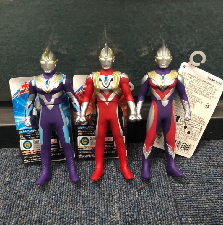 Bandai, Ultra, Ultraman Tiga, монстр, кукла из мягкой резины