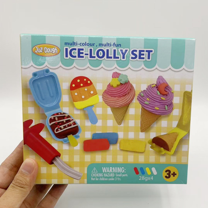 Duodole Safe Wheat Playdough: Cake, Burger, Sushi Fun for Little Hands! - Detail image 1