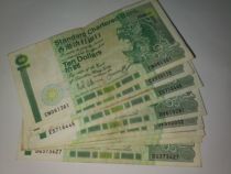 Hong Kong Standard Chartered Bank 10 Yuan Long Stick Circulation Bad Products from the 1980s and 1990s