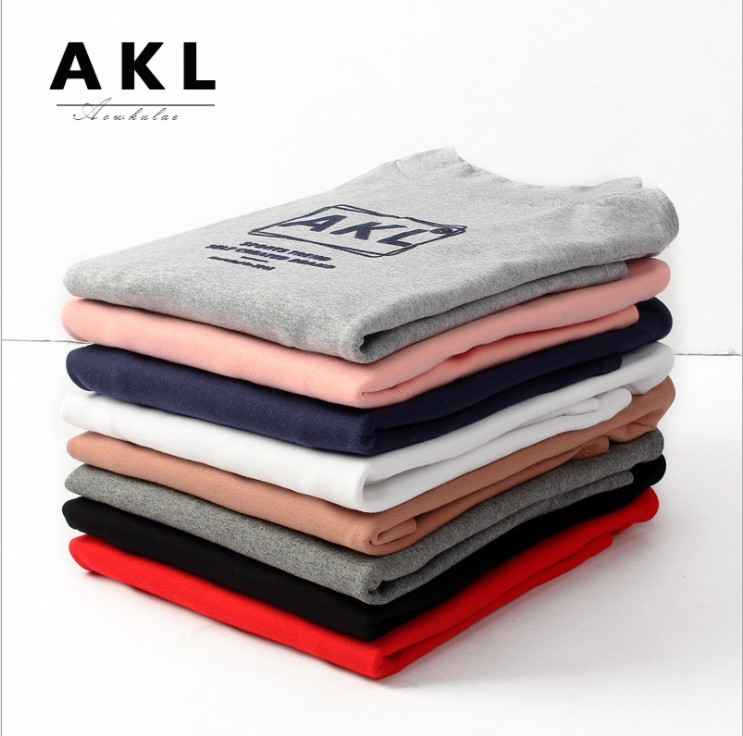 Áo thun bé trai nửa cổ cao bằng vải cotton đáy quần trẻ em co giãn thun mùa thu đông mùa thu 2018 sản phẩm mới áo thun trẻ em giá sỉ