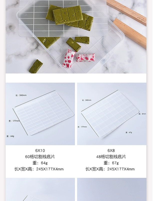 Nougat Kit Set Bông tuyết nướng tại nhà Tự làm Vật liệu thủ công DIY Hoàn thành với Silicone Pad