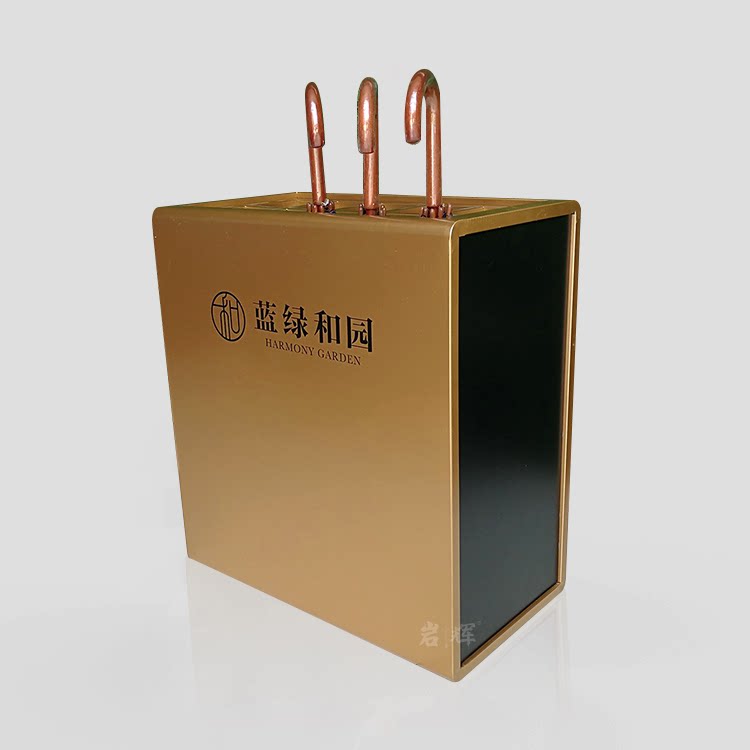 Real estate new sales department umbrella rack shopping mall umbrella barrel floor to ceiling hotel lobby umbrella box