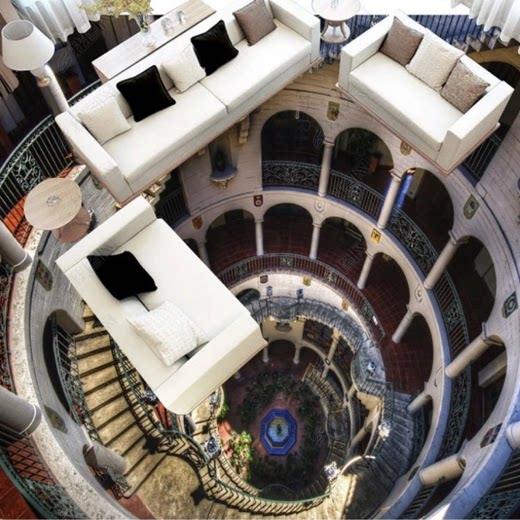 Floor leather three-dimensional floor painting living room toilet exhibition shopping mall personality creative floor stickers thrilling