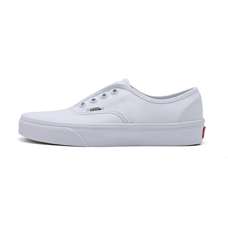 Vans New Authentic  Men's and Women's White Sneakers Sports Casual Sneakers Vn000Va9Www
