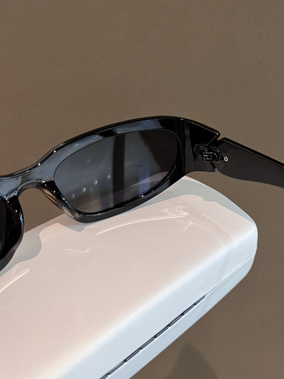 2024 new retro high-end y2k sunglasses for men and women, versatile concave shape photo sunglasses, UV protection