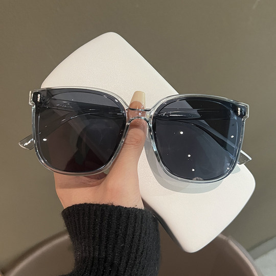 2023 New Men's Large Frame Slimming and Handsome Polarized Anti-UV Sunglasses Versatile Fashion Driving Sunglasses for Women