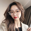 Korean Retro Small Round Black Artistic Plain Glasses for Women, Popular on Social Media, Suitable for Small Faces, Natural Look, Decorative Frames for Men with Nearsightedness