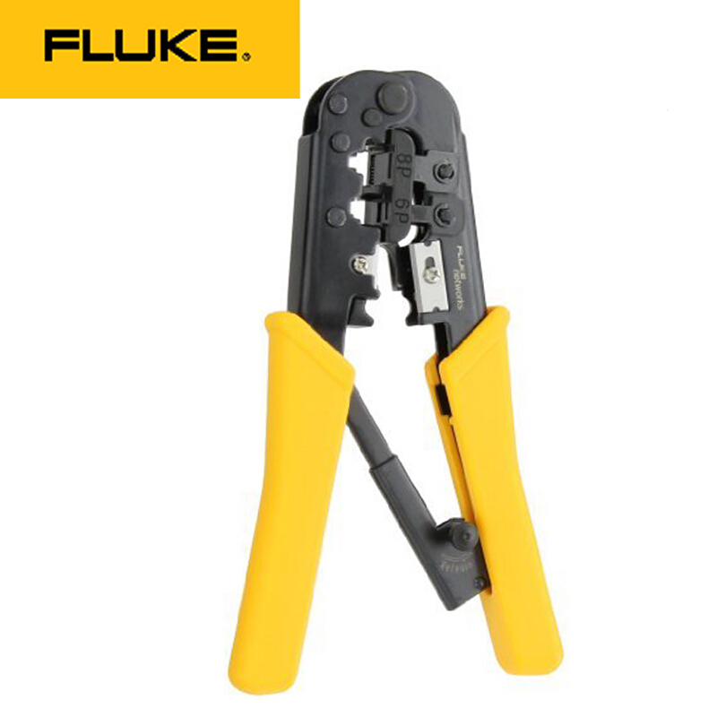 Fluke 11212530 Network Crimping Pliers Rj45/Rj11 Crimping Tool Crimping Pliers Fluke 11212530 Network Crimping Pliers Rj45/Rj11 Crimping Tool Crimping Pliers