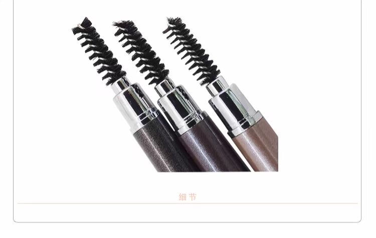 Taiwan Solone 24 giờ Bút chì lông mày xoay kiểu Mỹ với bàn chải lông mày Màu không thấm nước không nở - Bút chì lông mày / Bột / Stick chì kẻ mày innisfree màu 04
