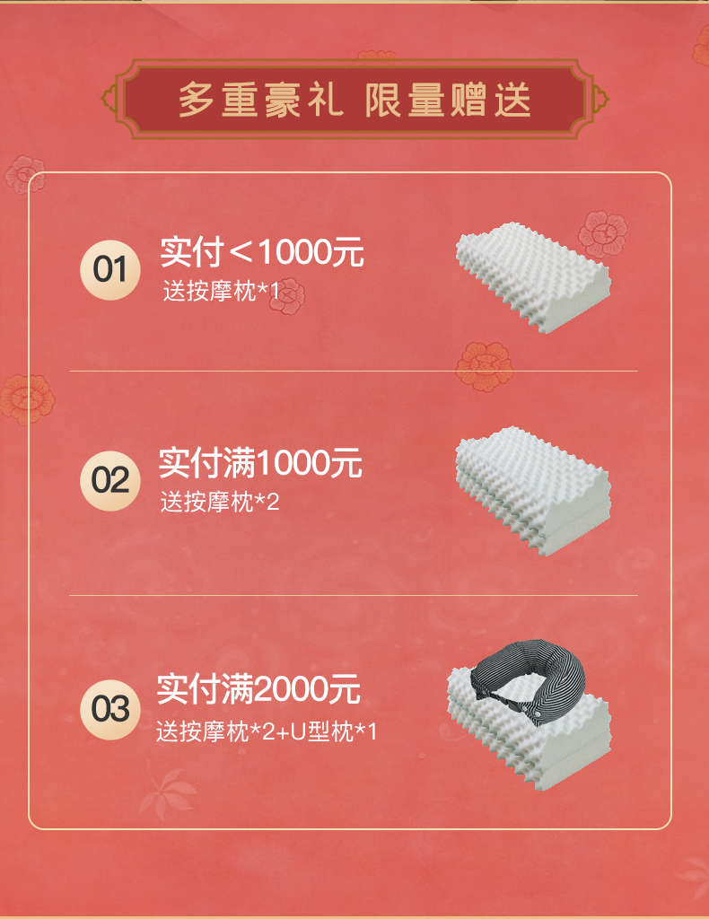 泰国原装进口 妮泰雅 Nittaya 95%含量天然乳胶床垫 厚5cm 1.8*2m 图2