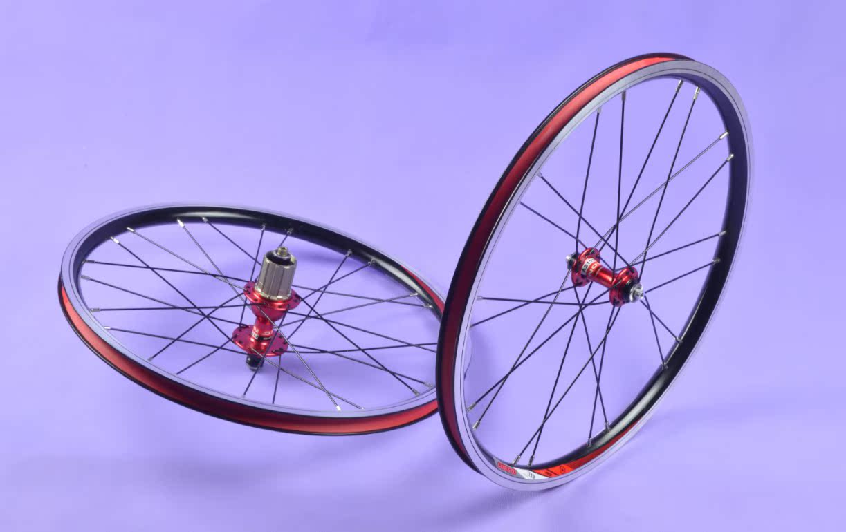 Roues de vélo cyclisme sur route 20 pouces - Ref 2365545 Image 4