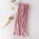 TTIITT / ba arbor couple quần ngủ mùa đông mới flannel dày ấm sọc đơn giản cặp đôi ngủ