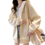 耐克顿 Зимний осенний кардиган для отдыха, толстовка с капюшоном, куртка, подходит для подростков