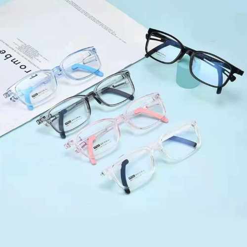 O'Furi 8017 Ultra Light TR90 Детские почти зрение и зрение с зеркальными стеклами рама полного цвета конфеты