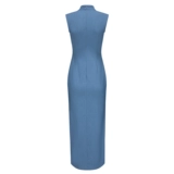 Ретро ципао, легкое длинное платье для школьников, юбка, светлый стиль