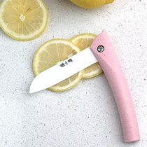 Zhang Xiaoquan Yue Cai straw ceramic folding fruit knife dormitory Household portable small multi-functional safe travel