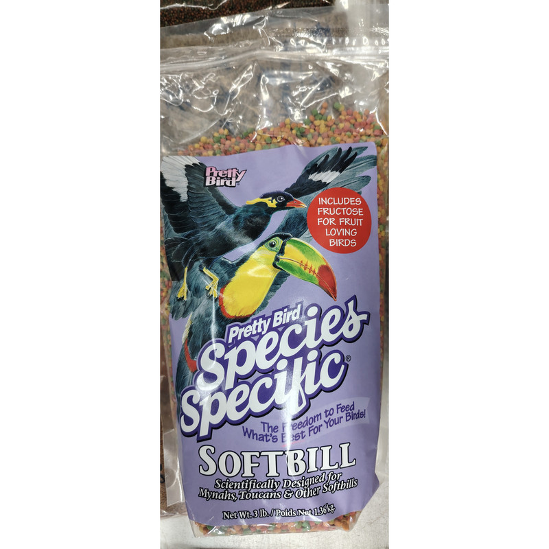 American Beautiful Bird Exclusive Series Professional Parrot/Soft-Billed Bird Food for Macaws, Conures, and Cockatiels