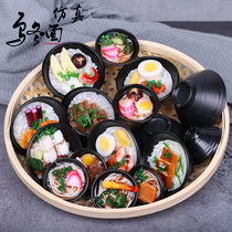 Simulation Bowl model Uwinter pasta food Food Fake Noodle rice cuisine Photographing Decorated with Home Toy Children