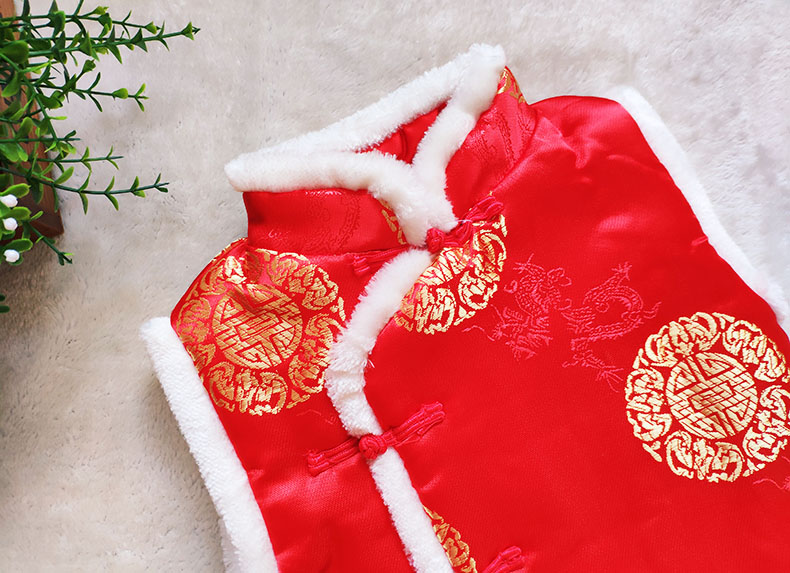 Áo vest bé trai vest mùa thu và đông trẻ em quần áo tang cộng với áo cotton bé gái bé mẫu giáo biểu diễn shop trẻ em