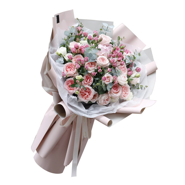 Girlfriend Girlfriends Birthday Bouquet Of Baby S Breath Korean