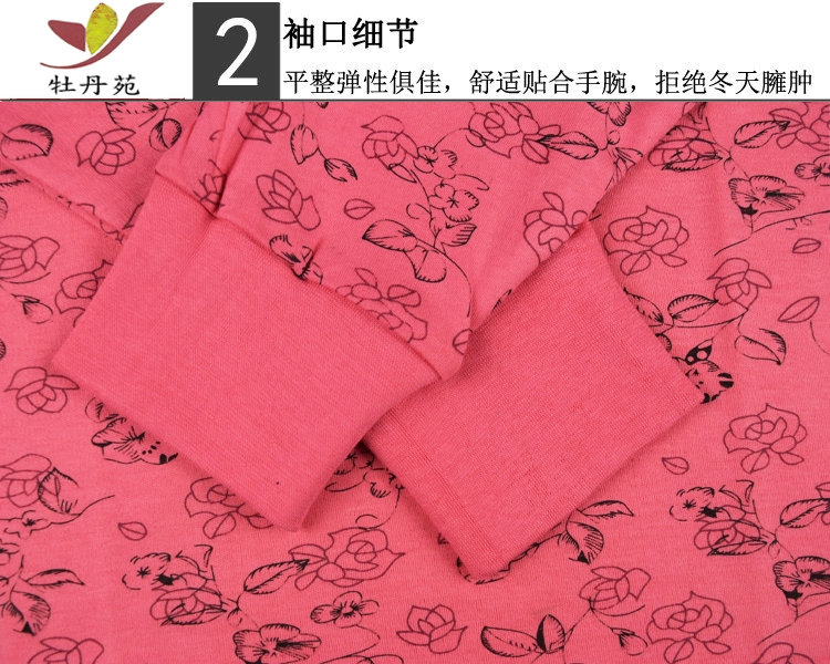 Áo sơ mi nữ trung niên và mùa thu Áo sơ mi nữ một mảnh cotton ở cổ áo cao nửa cổ áo len cotton áo giữ nhiệt lót lông