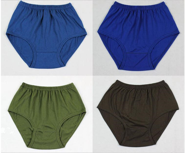 Đặc biệt cung cấp đồ lót trung và già tuổi nam và nữ cotton cha và mẹ đồ lót cũ cao eo lớn quần short tam giác cotton set quần lót nam đẹp