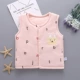 Áo vest trẻ em mùa đông thu đông bé trai áo vest cotton bé trai tập đi bé trai xuân thu - Áo ghi lê