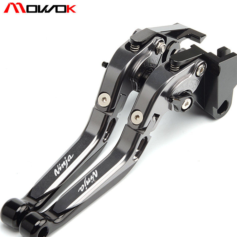 MOWOK Kawasaki ninja NINJA250 300 NINJA650 ER6F modified brake horn clutch pull-lever