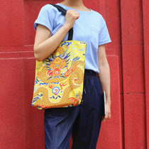 Chinese style original canvas bag Forbidden City retro style one-shoulder handbag Art female students crossbody art national tide