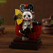 Tianjin clay figurines Zhangjiadyuan small gift Beijing Opera facial makeup Chinese style to send foreigners abroad special commemorative small gifts