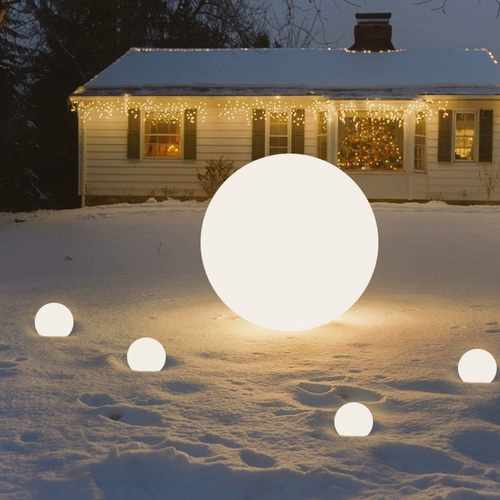 Светодиодные дорожные садовые фонари для беседки, напольная сферическая лампочка на солнечной энергии, лампа